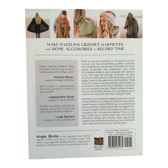 3 Crochet Pattern Books NEW - Picture 3 of 3